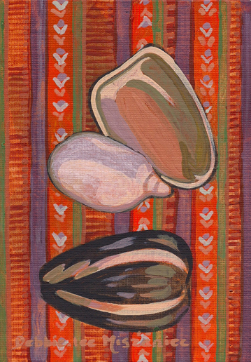 painting of a sunflower seed